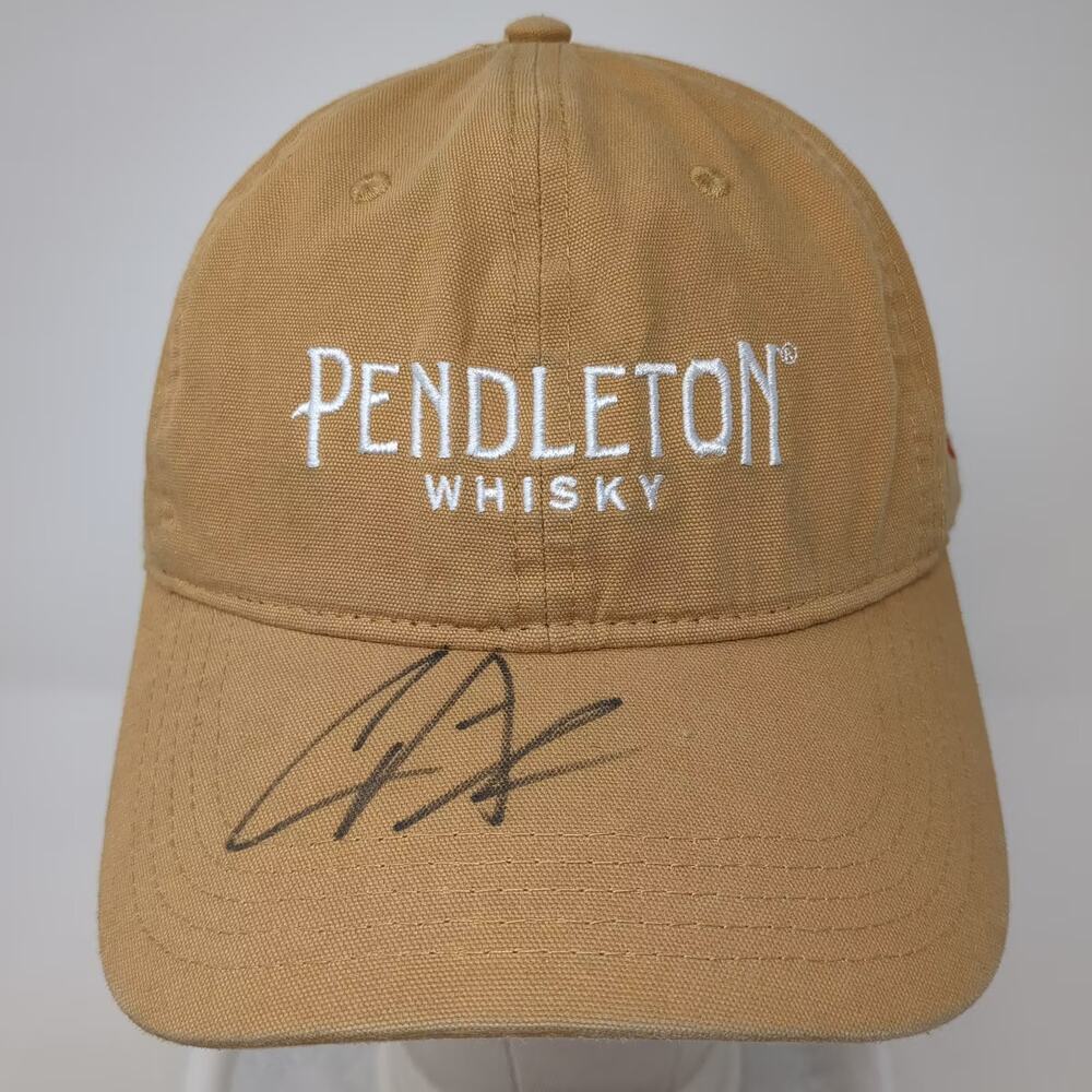Pendleton Baseball Cap Brown White Strapback Hat … - image 2